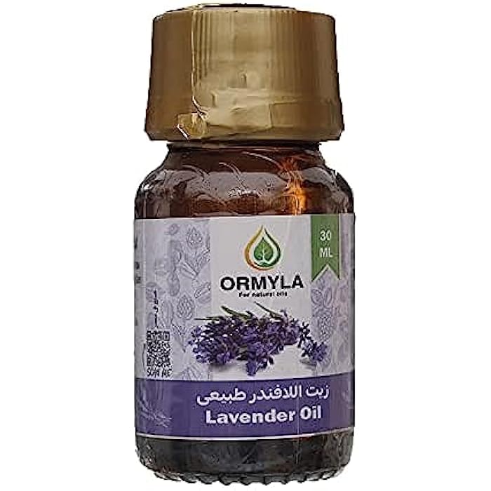 Ormyla Lavender Oil Essential Raw Virgin for Hair, Face and Body, 30ml